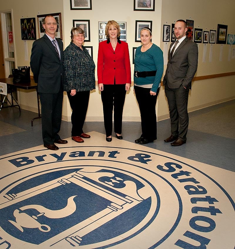 Senator Young tours the Henrietta Campus of Bryant & Stratton College